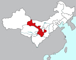 Położenie ajmaku w prowincji